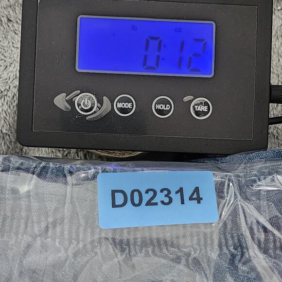 Vintage 90s Woman Within Pants Size 22W Pull On Crop Drawstring Chambray Pockets - Picture 12 of 12